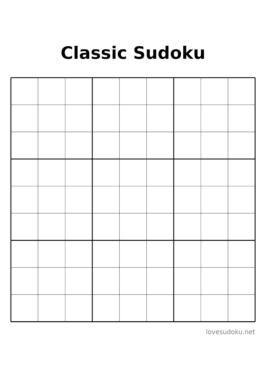 print sudoku