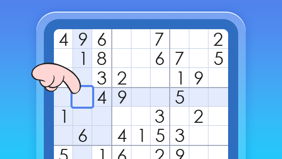 sudoku app with auto candidate mode